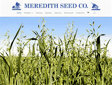 Tablet Screenshot of meredithseed.com.au